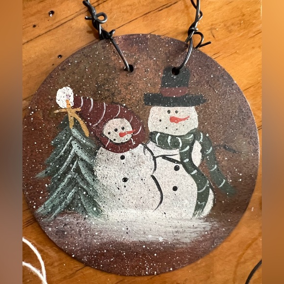 Ornament Lot (6) Vintage- Primitive- Rustic 🎄 - Picture 6 of 9